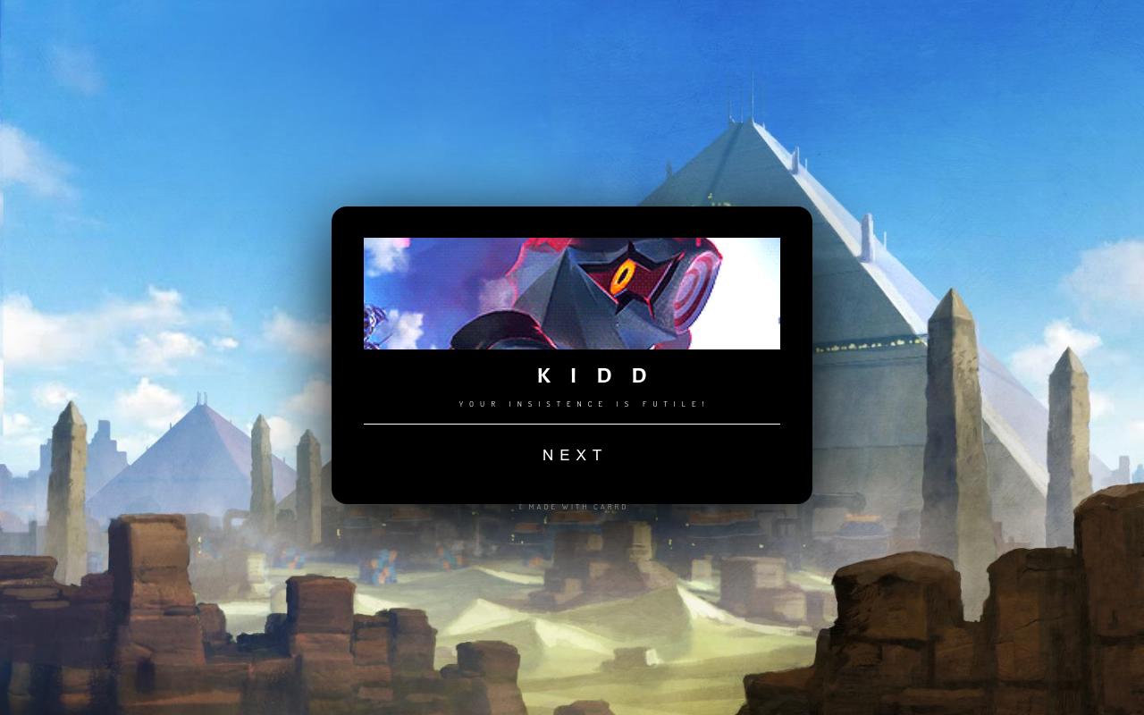 Carrd profile picture for @insistence